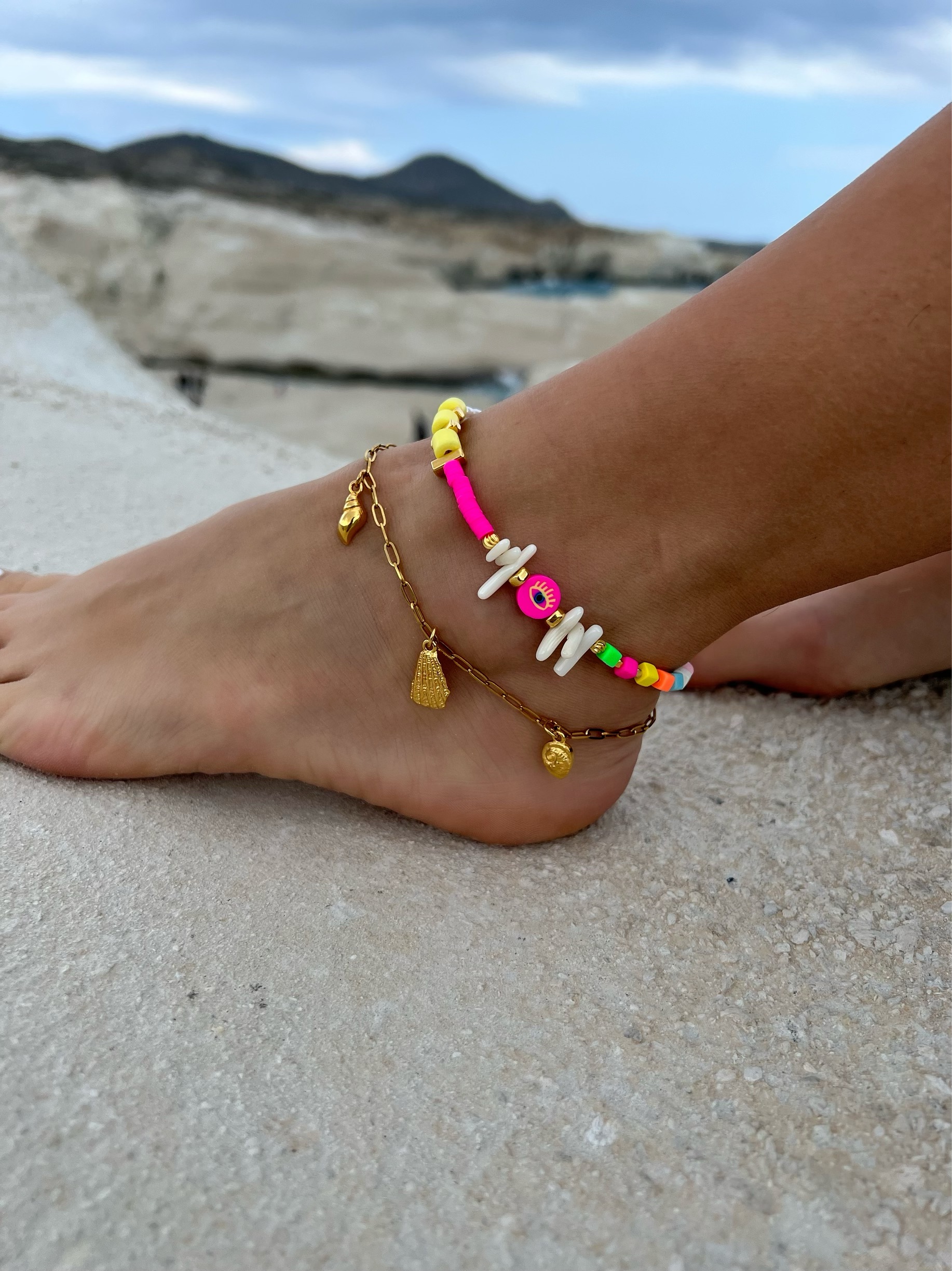 Earent Boho Turquoise Anklet Blue Star Ankle Bracelets Chain Beach Foot  Adjustable Jewelry for Women and Girls : Amazon.in: Jewellery