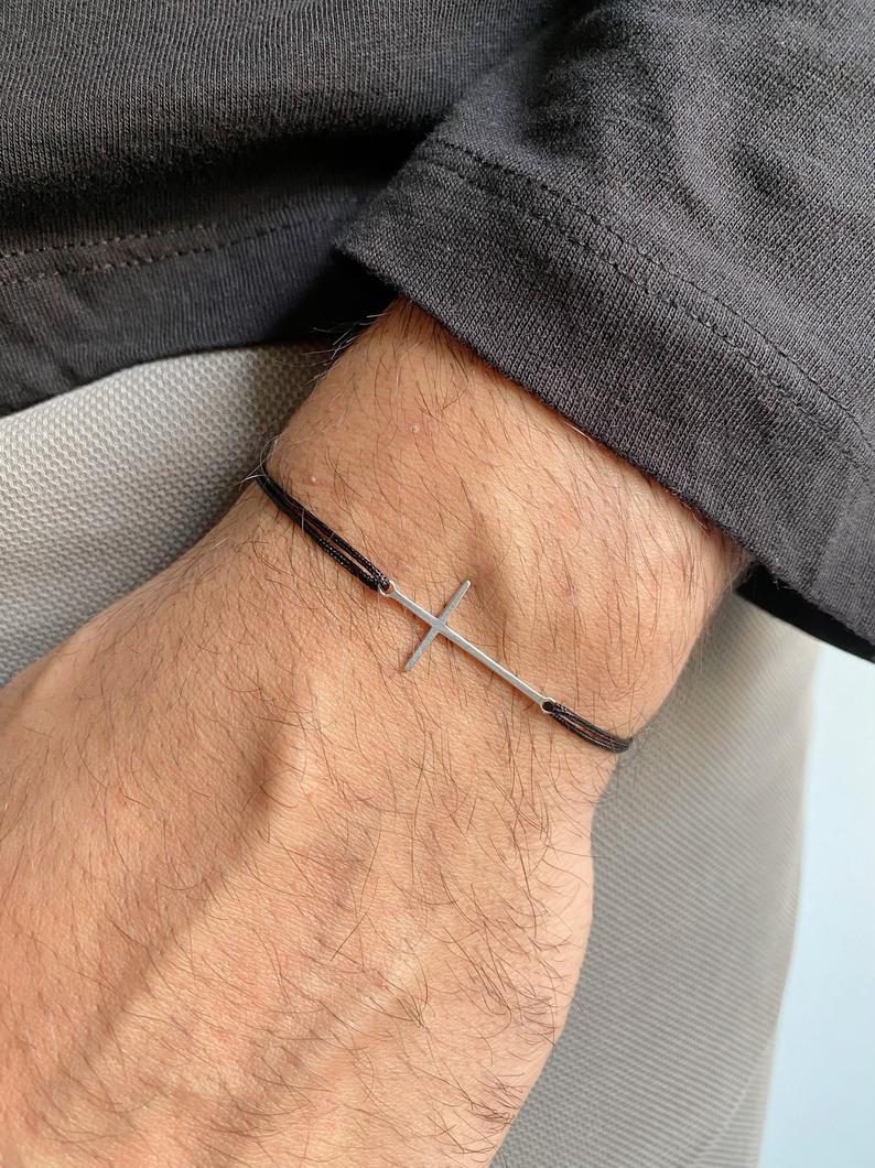 Adjustable Leather Bracelets Bangles For Women Men Jesus Little Fish Decor  Wristband Cuff price in UAE | Amazon UAE | kanbkam