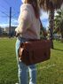 christina Christi | Brown Leather Briefcase 15'' 