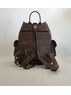 christina Christi | Waxed Brown Leather Backpack Large 
