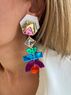 christina Christi | Multicolor Clip On Earrings 