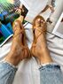 christina Christi | Brown Strappy Sandals (Strappies) 