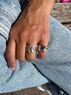 christina Christi | Ασημένια Γυναικεία Δαχτυλίδια, Μάτι - Τιρκουάζ Πέτρα - Αλυσίδες 