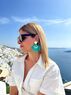 christina Christi | Green Summer Earrings Clip On 