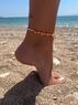christina Christi | Beach Anklet Pearls n Flowers 