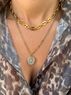 christina Christi | Evil Eye Gold Chain Necklace 