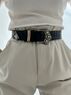christina Christi | Women Leather Belt Buckle - Pharao 