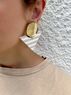 christina Christi | Handmade Triangle Clip On Earrings 
