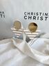 christina Christi | Τρίγωνα Σκουλαρίκια με Κλιπ 