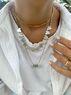 christina Christi | Minimalist Gold N Silver Layered Necklaces 