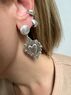 christina Christi | Handmade Silver Hearts Earrings n Tiny Hoops 