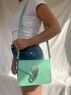 christina Christi | Handcrafted Full Grain Leather Shoulder Bag - Summer Buckle Up 