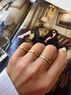 christina Christi | Real SIlver Minimal Rings Gold 
