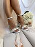 christina Christi | Pearls Block Heel Sandals - Bright on Heels 