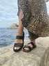 christina Christi | Scratch Slides Sandals Women Corc Sole 