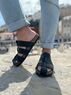 christina Christi | Men's Leather Slide Sandals Corc Sole 