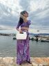 christina Christi | Women Leather Top Handle Bag - White Chicness 