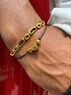 christina Christi | Mens Minimal Beaded Bracelets Gold 