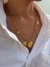christina Christi | Gold Summer Sea Charms Necklace 