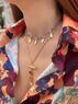 christina Christi | Colorful Layering Necklaces Purple Beads 