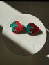 christina Christi | Strawberry Clip On Earrings 