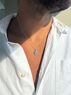 christina Christi | Mens Vergina Sun Necklace Sterling Silver 