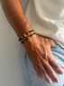 christina Christi | Mens Summer Charm Bracelets Black N Gold 