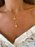 christina Christi | Gold Summer Necklaces 24k Sterling Silver 925 