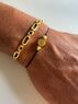 christina Christi | Mens Minimal Beaded Bracelets Gold 