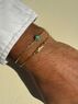 christina Christi | Men's Bracelets Gold Evil Eye n Ancient Greek Charm 