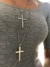 christina Christi | Silver Cross Necklaces 