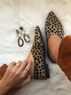 christina Christi | Animal Print Leather Shoes (Pony Skin) 