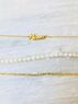 christina Christi | Gold Bracelets, Pearls Bracelet 