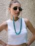 christina Christi | Turquoise Sunglasses Chain 