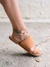 christina Christi | Colorful Beaded Seashell Ankle Bracelet 