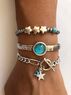 christina Christi | Stars Bracelets, Silver Cuff Bracelet 