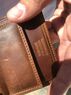 christina Christi | Mens Leather Wallet Waxed Brown 