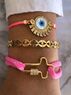 christina Christi | Handmade Bracelets, Evil Eye Bracelet, Gold Bangle, Cross Bracelet 