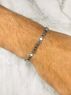 christina Christi | Minimal Silver Beaded Bracelet 