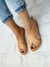 christina Christi | Slingback Sandals X Design Brown 
