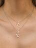 christina Christi | Minimal Silver Star Necklace 