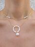 christina Christi | Minimal Pearls Necklaces 