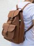 christina Christi | Everyday Leather Backpack Brown 