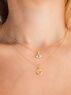 christina Christi | Oval Evil Eye Necklace - Happy Necklace, 