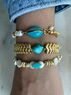 christina Christi | Turquoise Summer Bracelets 