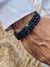 christina Christi | Black Beads Bracelet 