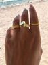 christina Christi | Gold Wide Stacking Rings 
