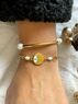 christina Christi | Gold 22 Bracelet Women n Pearls 