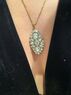 christina Christi | Large Crystal Stone Necklace 