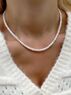 christina Christi | Pearls Beaded Necklace Women 